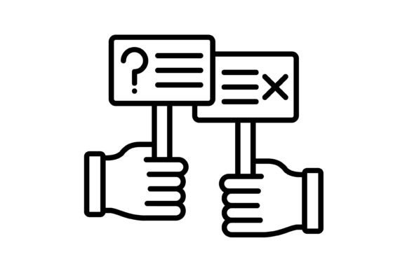 Protest Outline Icon: A Modern Asset for Visual Storytelling