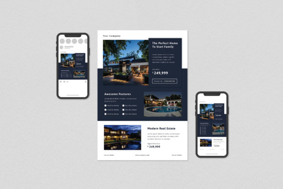 Real Estate Flyer Set: A Complete Marketing Toolkit