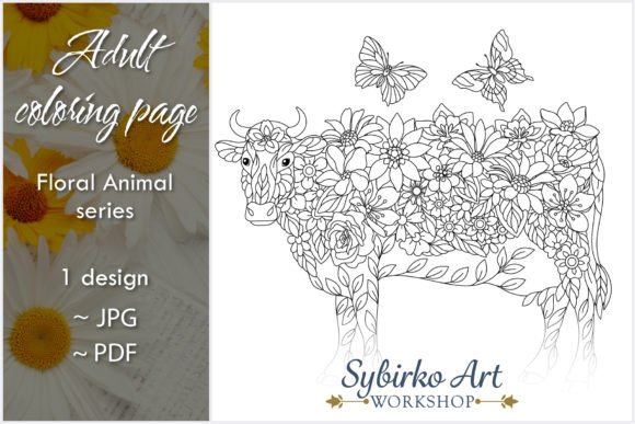 Spring Floral Cow: A Fresh Take on Farmhouse Charm