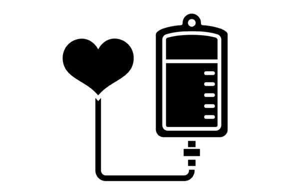 Transfusion Glyph Icon: A Modern Icon Set for Your Brand