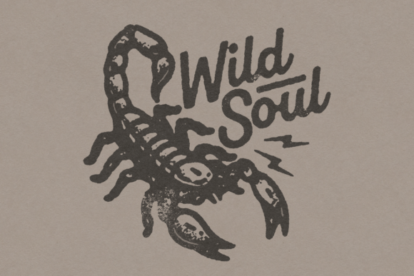 Wild Soul Western Desert Scorpion: A Desert-Inspired Design Asset